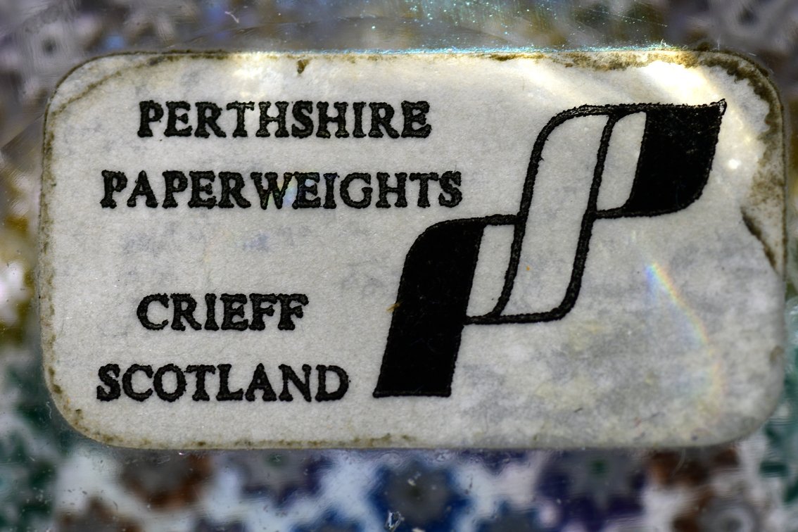Perthshire Concentric Millefiori 1981