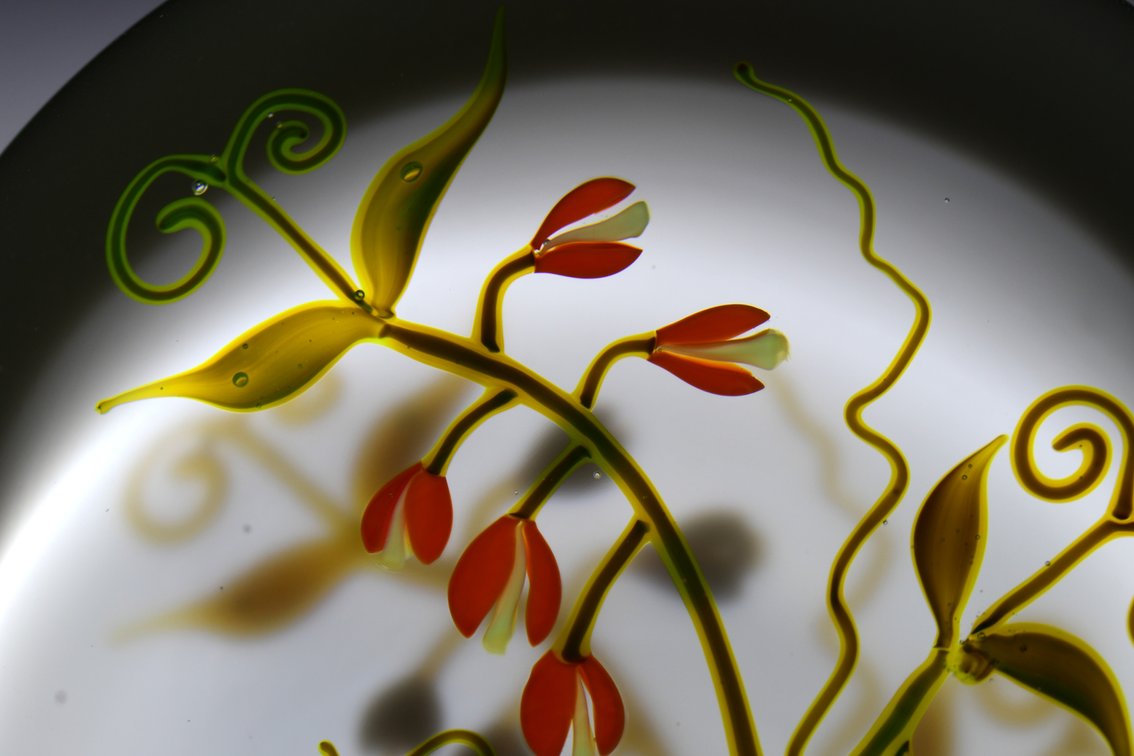 Paul Stankard Floral Vine Lampwork 1975