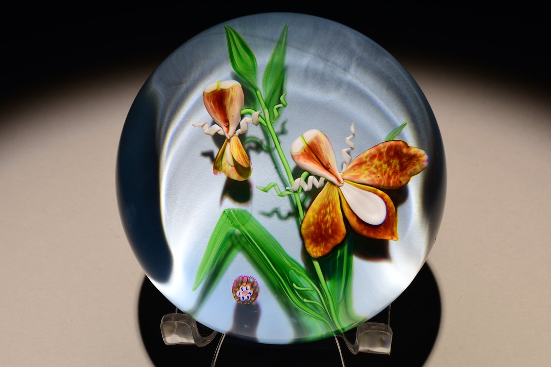 St. Louis Orchid Lampwork 1994