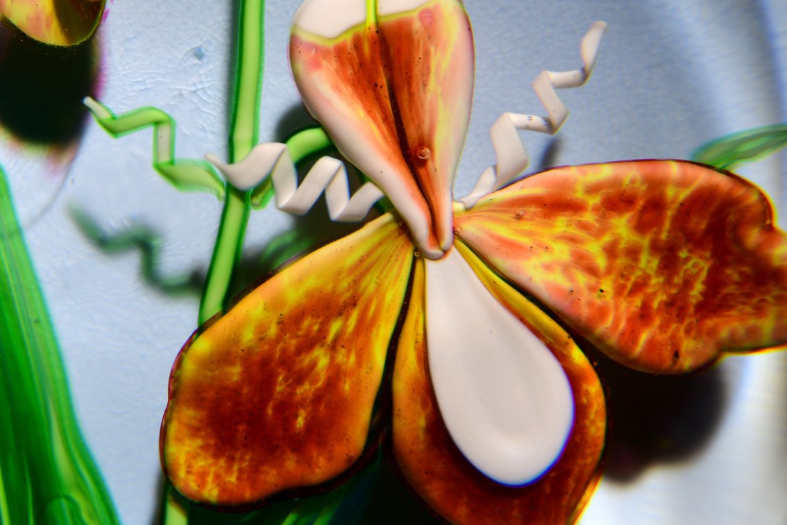 St. Louis Orchid Lampwork 1994