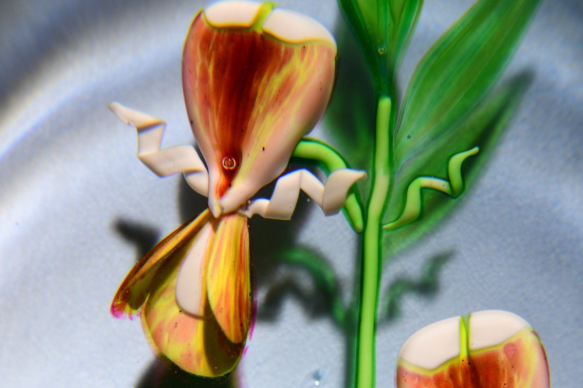 St. Louis Orchid Lampwork 1994