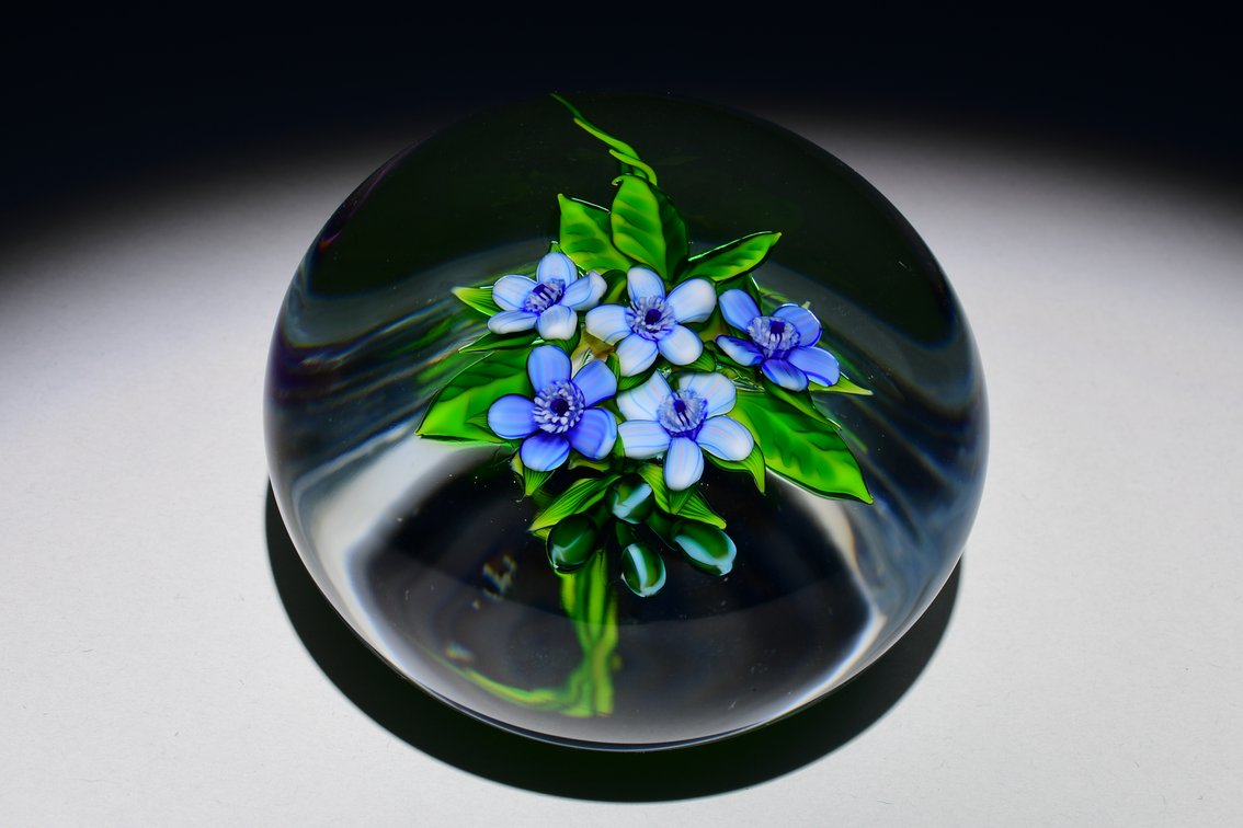 Debbie Tarsitano Blue Floral Bouquet