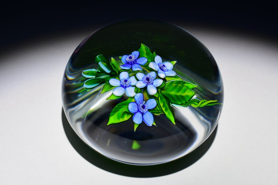 Debbie Tarsitano Blue Floral Bouquet