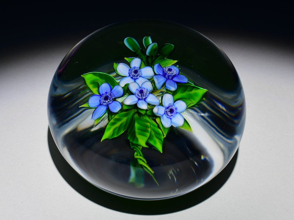 Debbie Tarsitano Blue Floral Bouquet