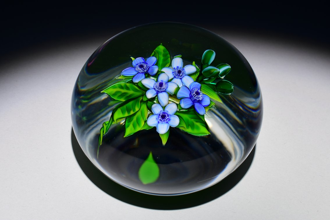 Debbie Tarsitano Blue Floral Bouquet