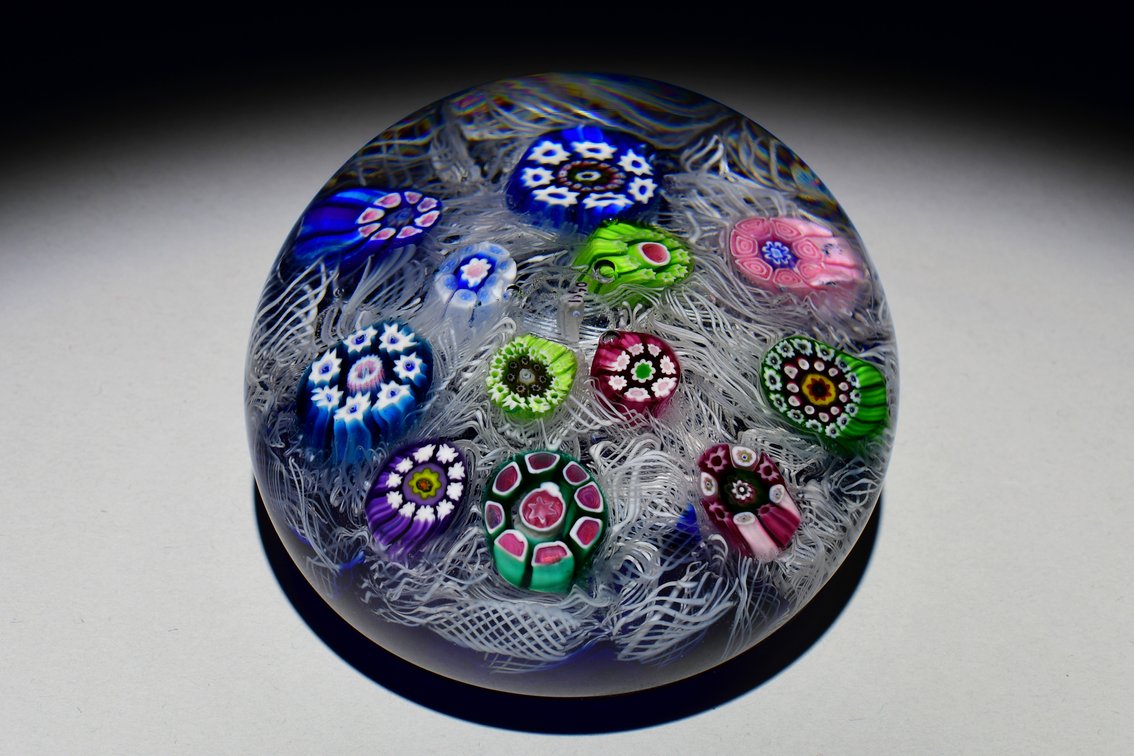Perthshire Complex Spaced Millefiori 1970
