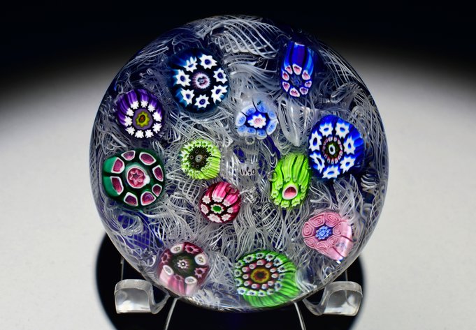 Perthshire Complex Spaced Millefiori 1970