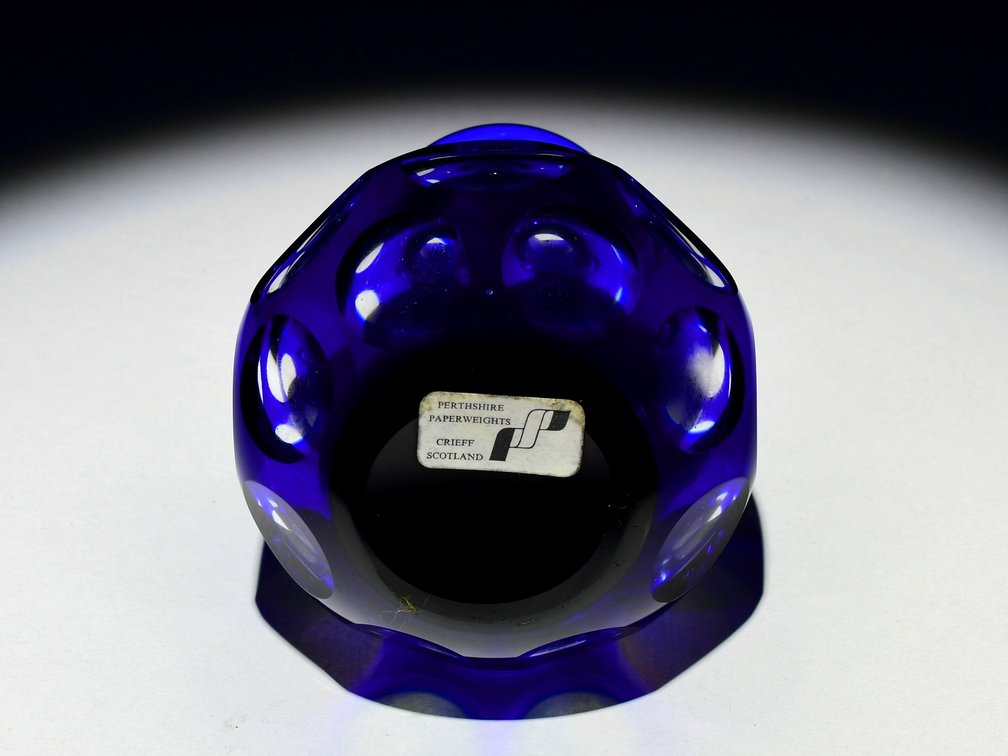 Perthshire Faceted Overlay Scent Bottle