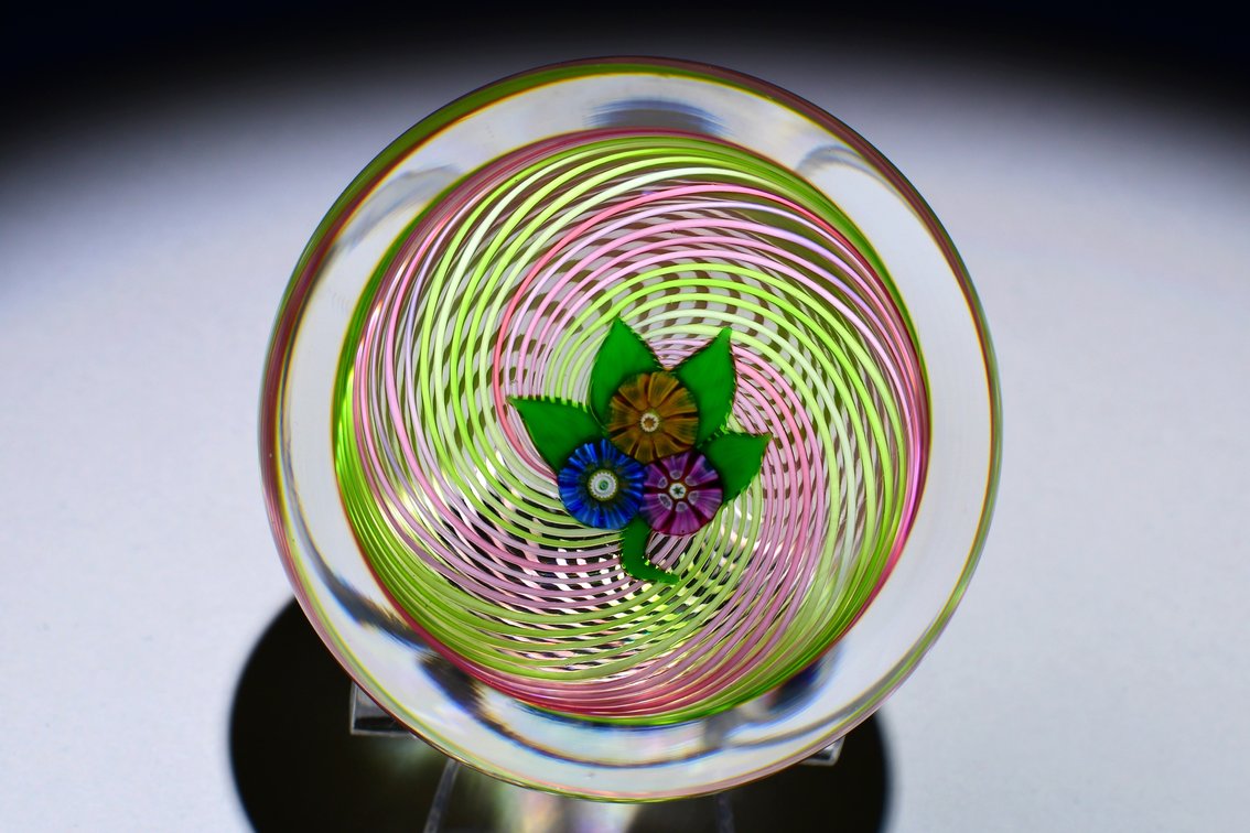 Perthshire Miniature Nosegay Millefiori Swirl 1977