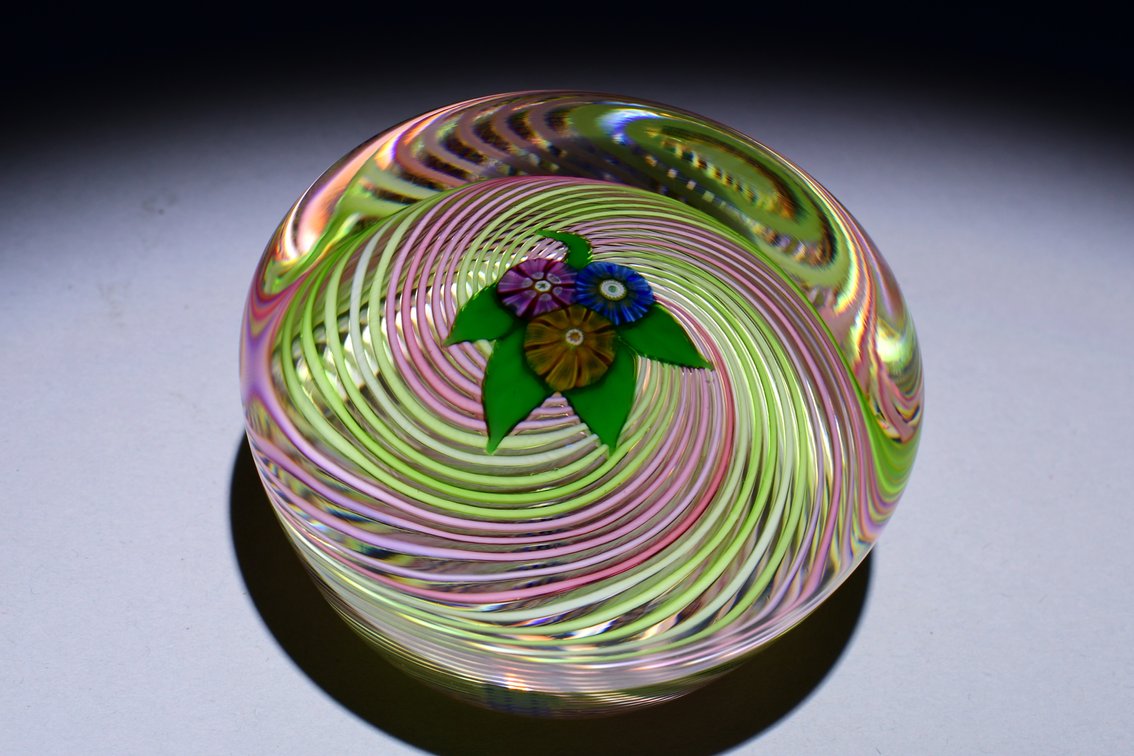 Perthshire Miniature Nosegay Millefiori Swirl 1977