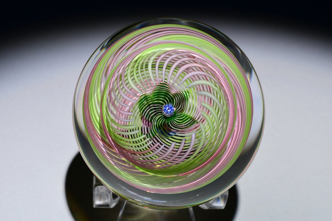 Perthshire Miniature Nosegay Millefiori Swirl 1977