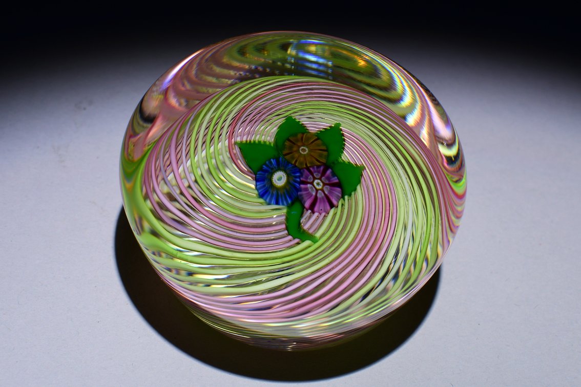 Perthshire Miniature Nosegay Millefiori Swirl 1977