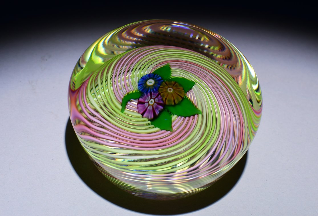 Perthshire Miniature Nosegay Millefiori Swirl 1977