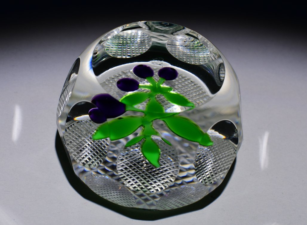 Perthshire Damson Plums Lampwork 1977