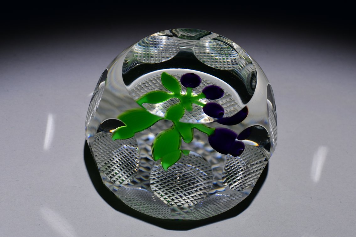 Perthshire Damson Plums Lampwork 1977