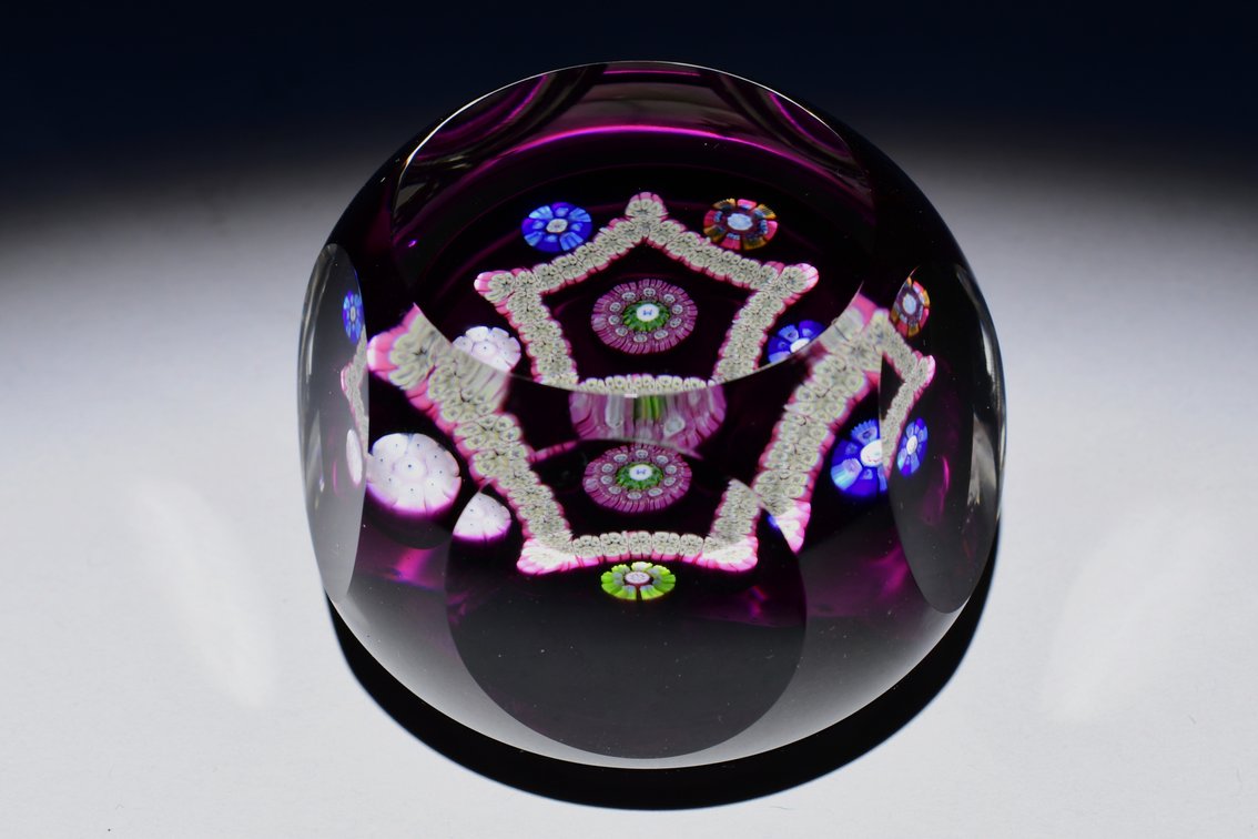 Perthshire Pentagonal Millefiori Garland 1981