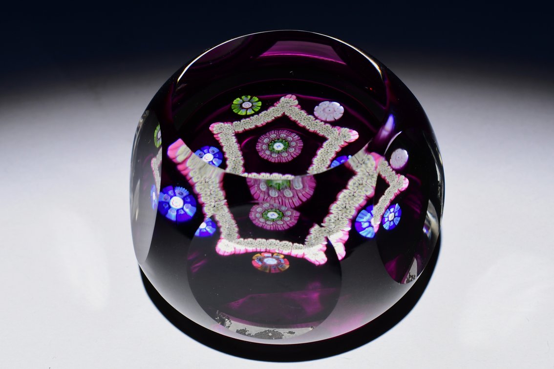 Perthshire Pentagonal Millefiori Garland 1981
