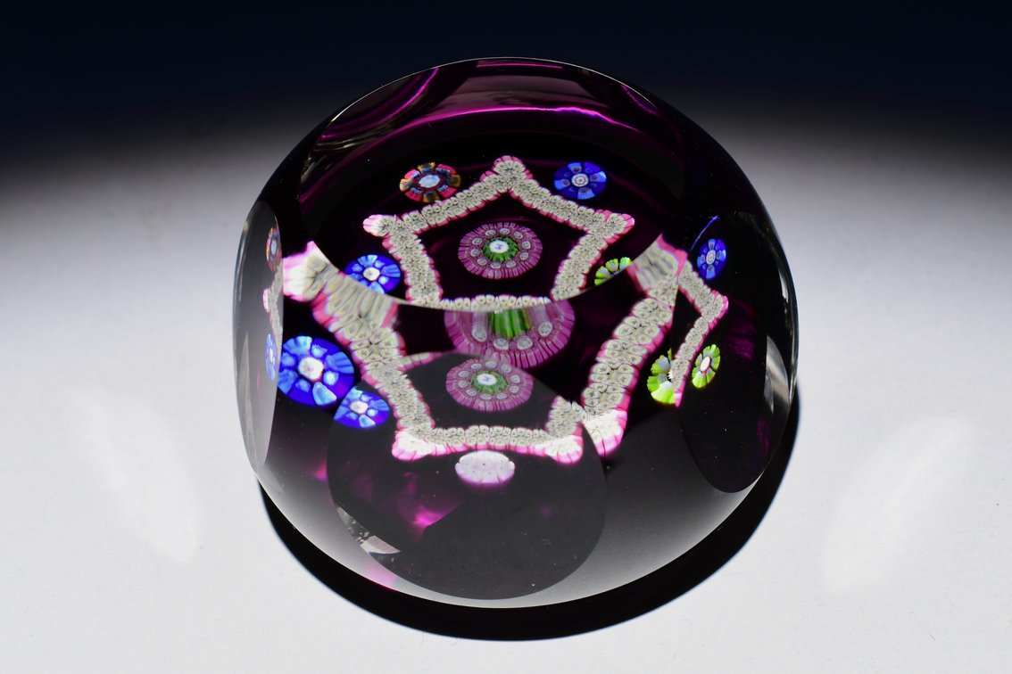 Perthshire Pentagonal Millefiori Garland 1981