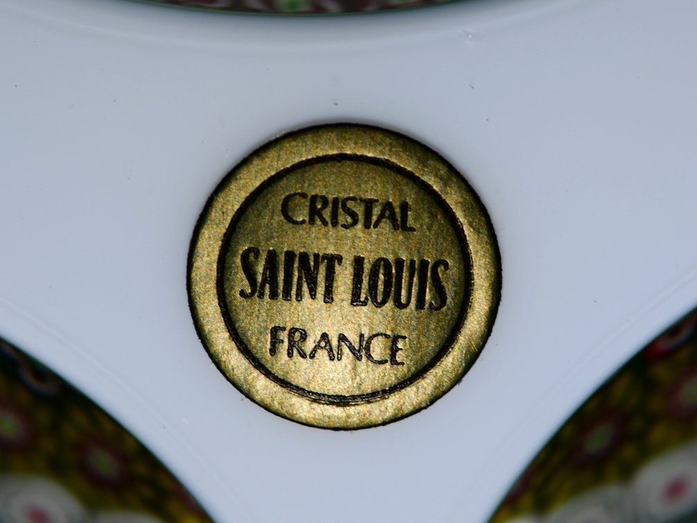 St. Louis Overlay Millefiori Mushroom 1970