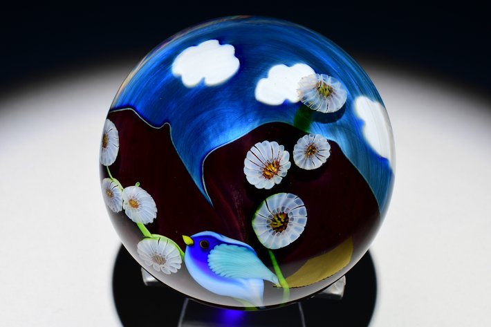 Orient & Flume Lampwork Bluebird 1978