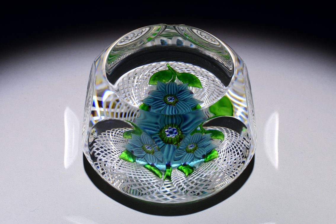 St. Louis Double Clematis Lampwork 1972