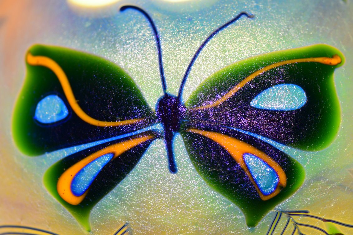 Orient & Flume Butterfly and Flower 1976