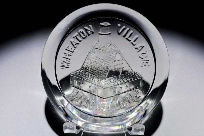 Wheaton Village Pressed Commemorative