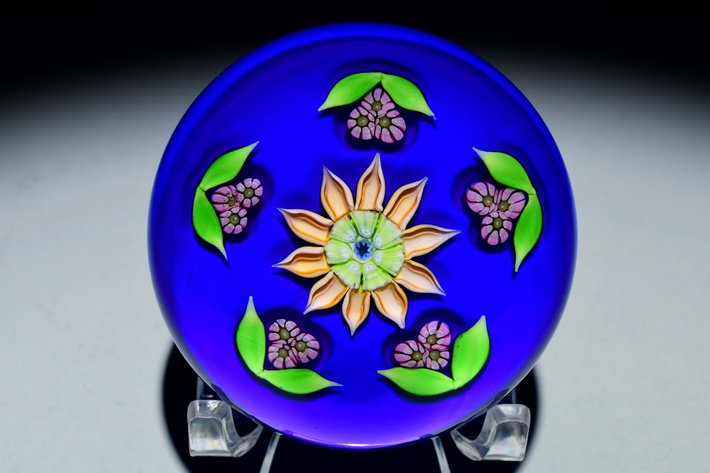 Perthshire Lampwork Flower 1980