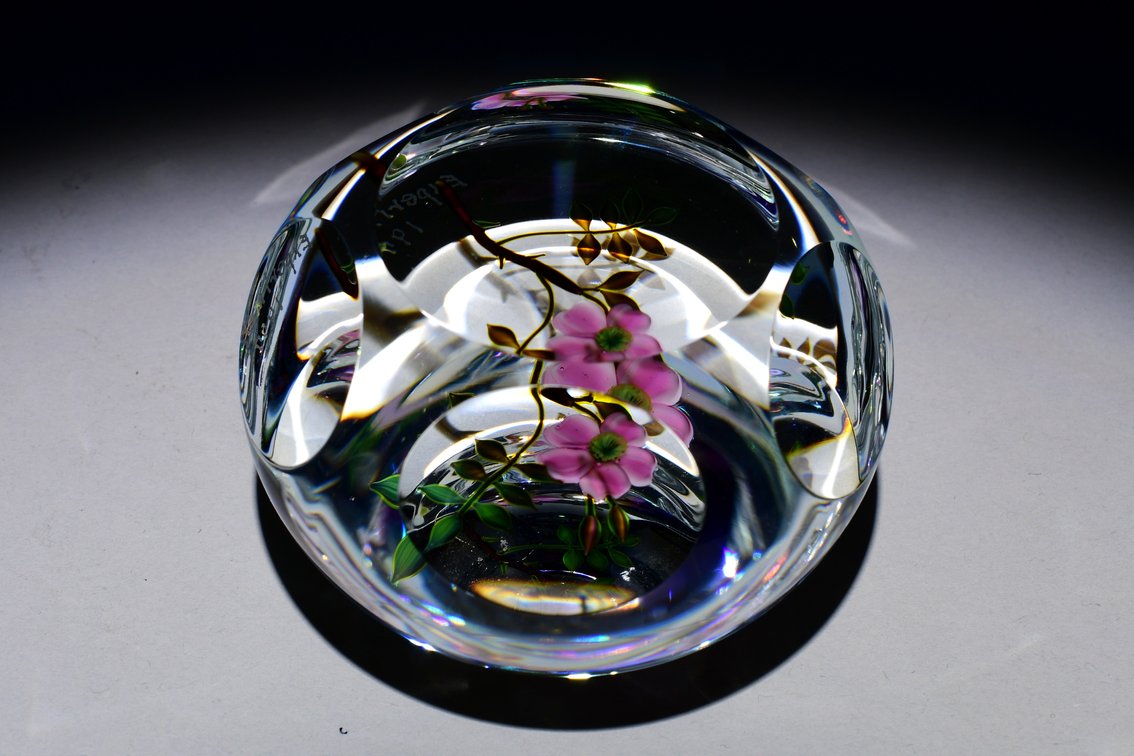 Paul Stankard Experimental Floral Lampwork 1977