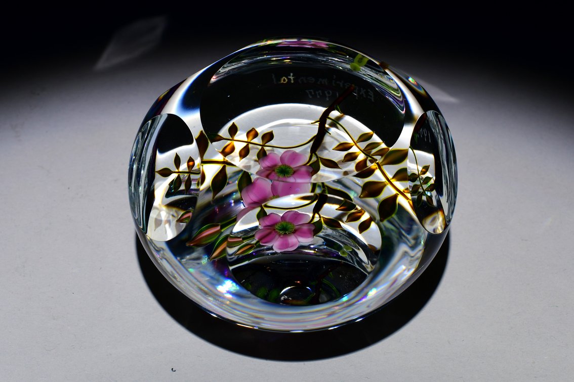 Paul Stankard Experimental Floral Lampwork 1977