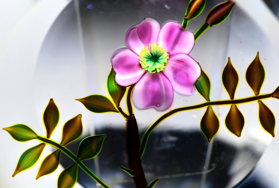 Paul Stankard Experimental Floral Lampwork 1977