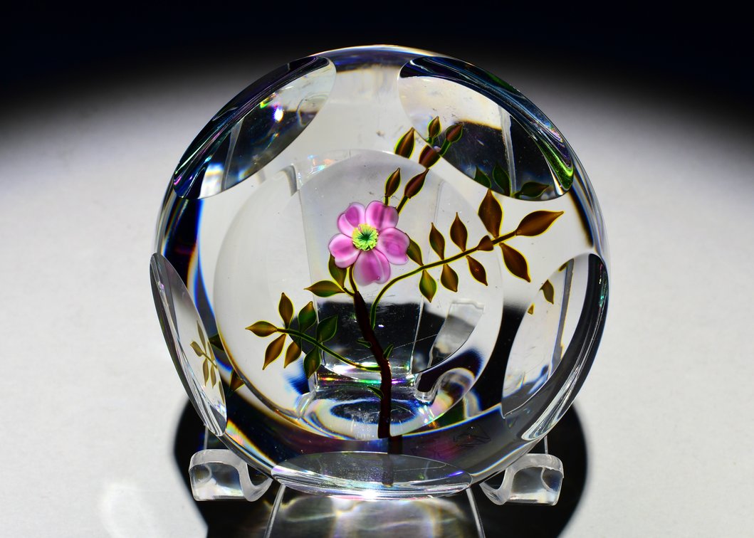 Paul Stankard Experimental Floral Lampwork 1977