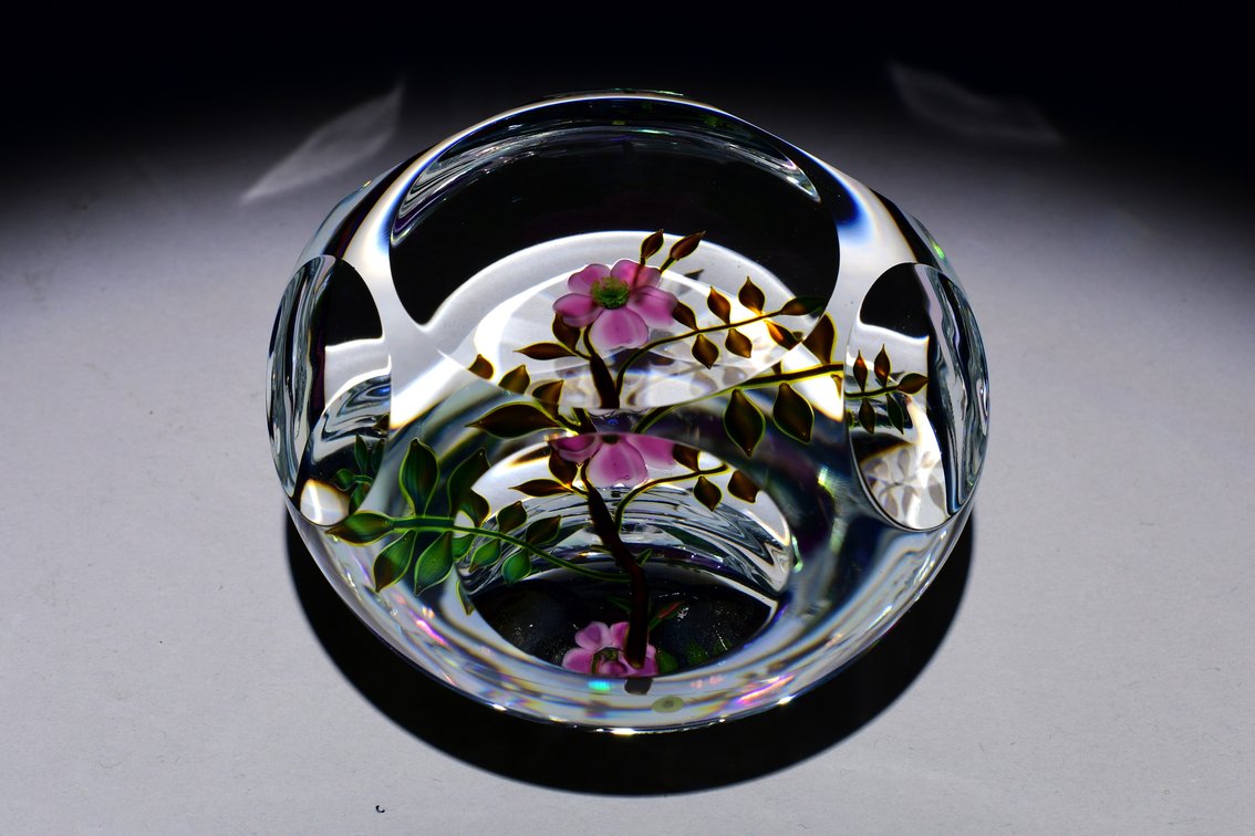 Paul Stankard Experimental Floral Lampwork 1977