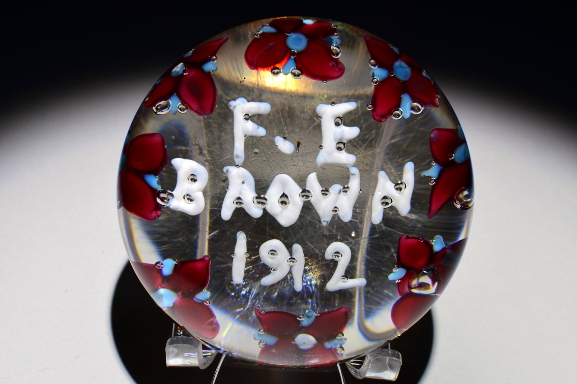 Union Glass Co. Custom Lampwork 1912