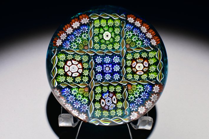Perthshire Millefiori Chequerboard 1979
