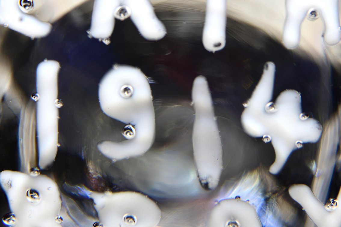 Union Glass Co. Custom Lampwork 1914
