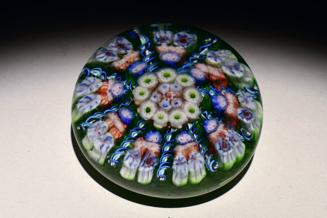Perthshire Radial Spoke Millefiori