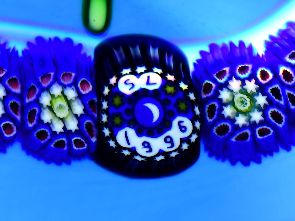 St. Louis Campanules Floral Lampwork 1996