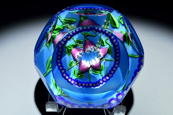 St. Louis Campanules Floral Lampwork 1996
