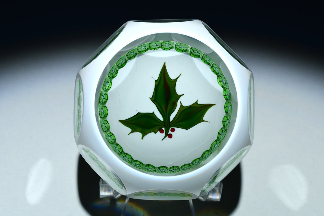 Perthshire Christmas Holly Sprig 1978