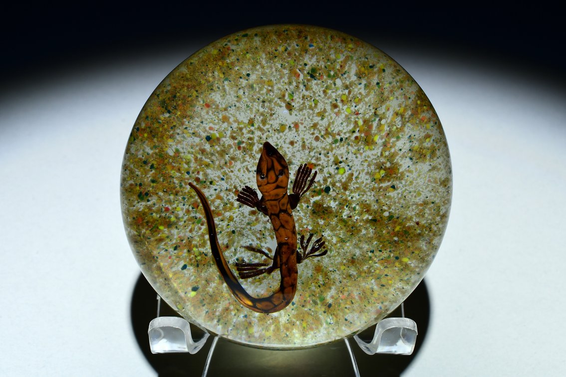 Harold J. Hacker Lampwork Lizard