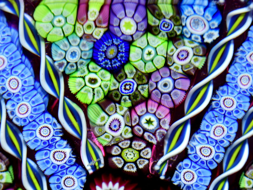 Perthshire Radial Spoke Millefiori 1980