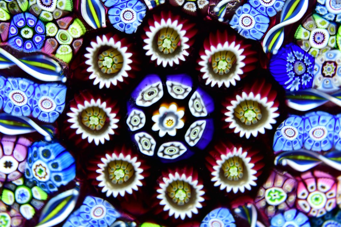Perthshire Radial Spoke Millefiori 1980