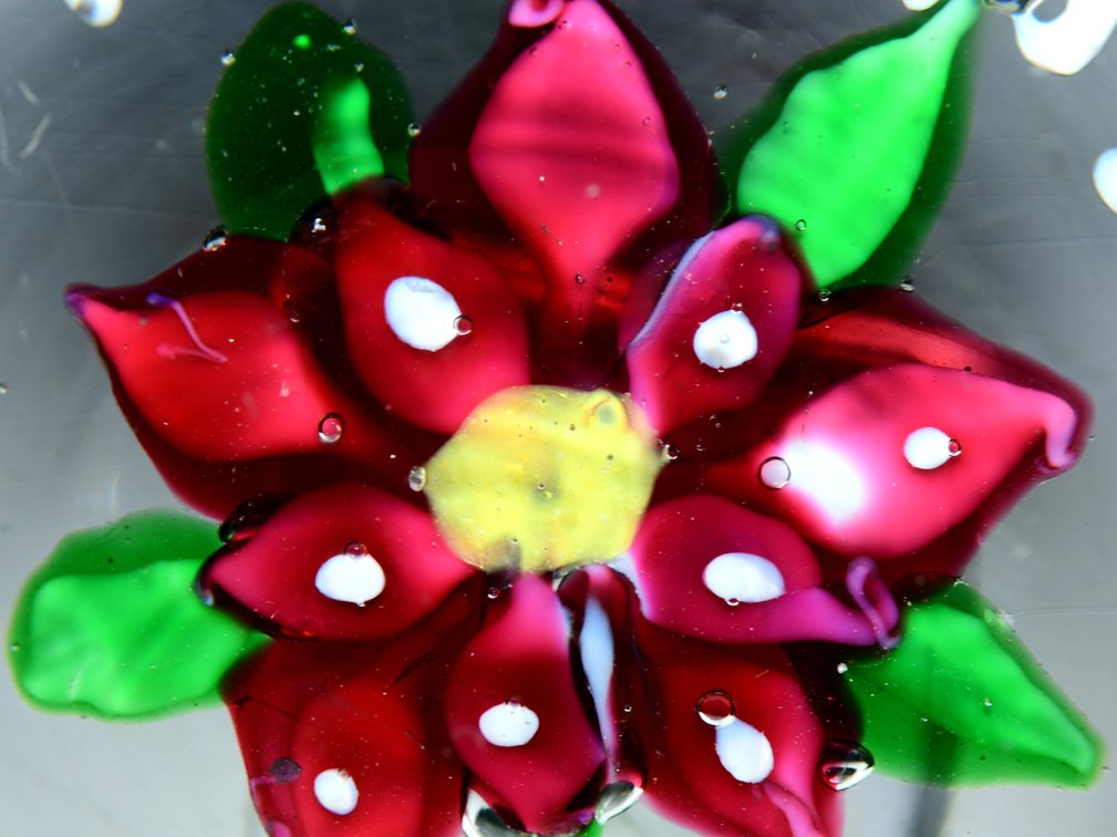 Union Glass Co. Custom Floral Lampwork