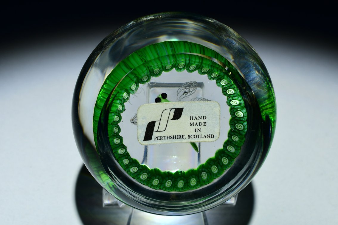 Perthshire Dragonfly Millefiori Garland 1970
