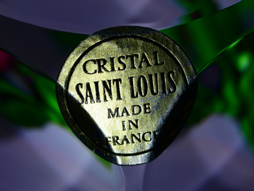 St. Louis Faceted Lampwork Rose 1978
