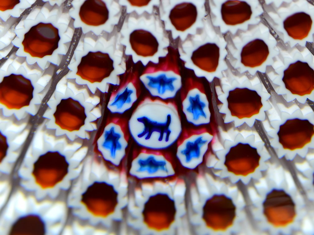 St. Louis Silhouette Millefiori Carpet Ground 1978