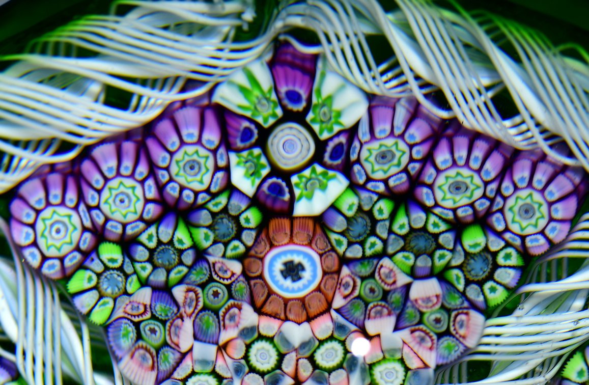Perthshire Patterned Segmented Millefiori 1985