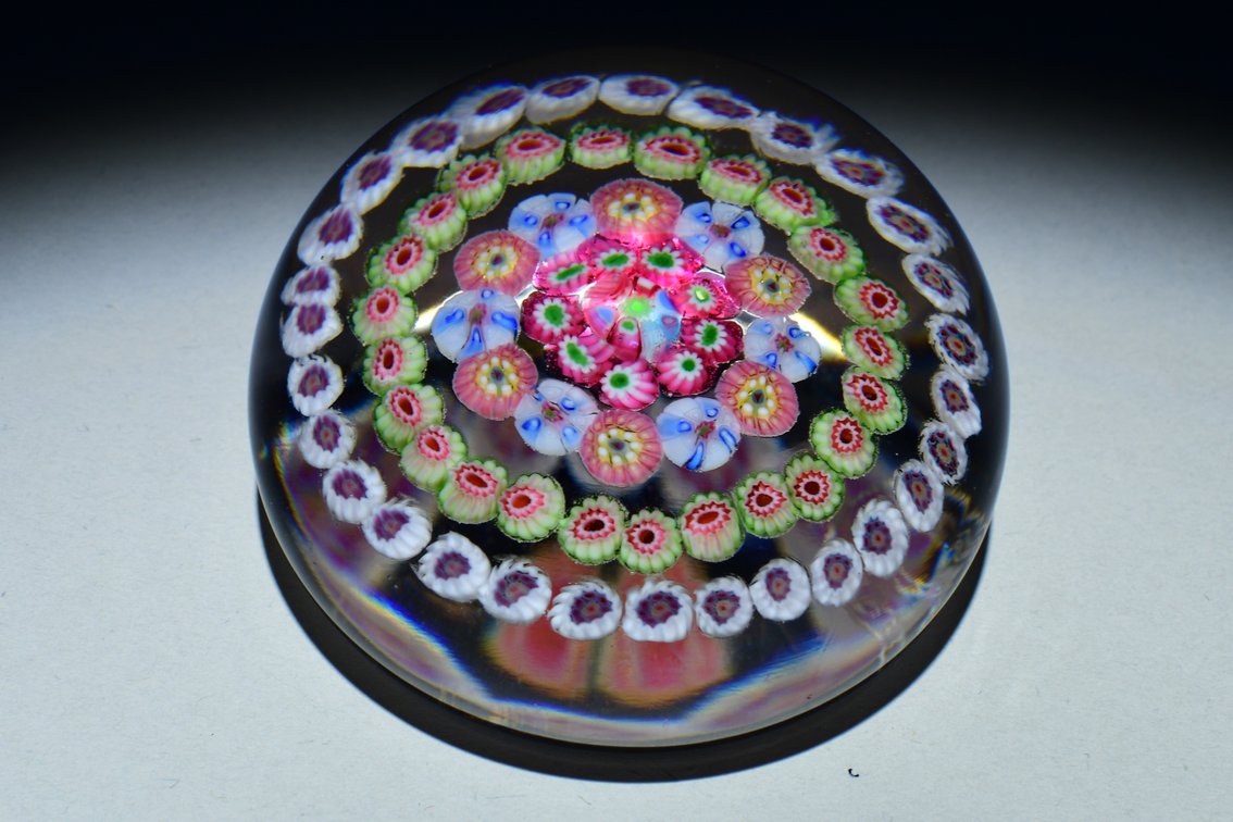 Baccarat Concentric Millefiori Garland