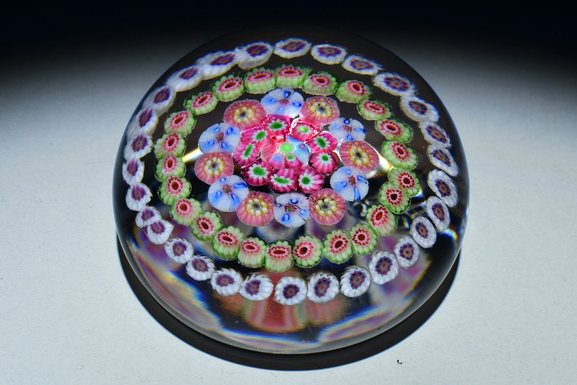 Baccarat Concentric Millefiori Garland